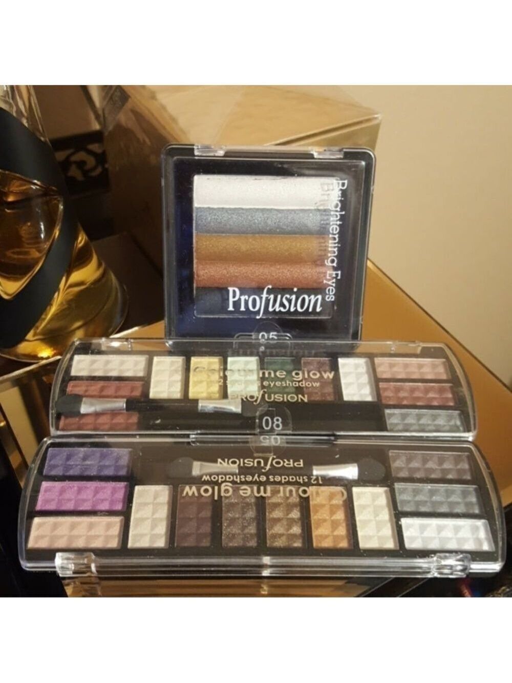 Lot of 3 profusion eyeshadow kit